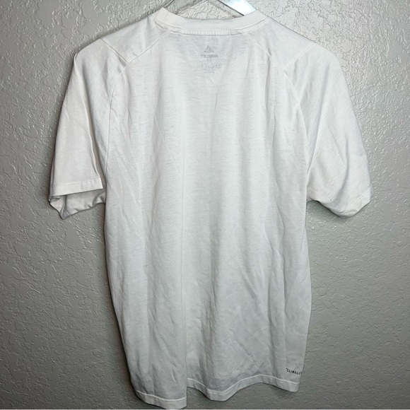 White Adidas Men’s Free Lift T Shirt - Picture 5 of 8